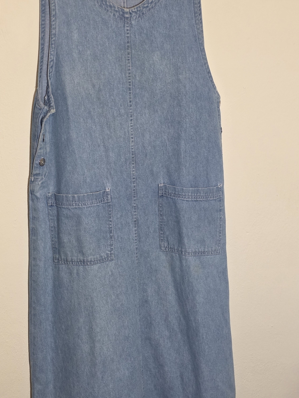 Sport Timer Light Wash Denim Tank Top - Picture 5 of 5